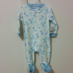 Baby Boy Cotton Footies